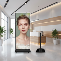 Écran publicitaire tactile LCD ultra-fin de 75 pouces de haute qualité OEM Android pour ascenseurs et métros