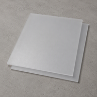 Feuille diffuseur en acrylique translucide dépoli, panneau de diffusion de lumière mat, découpe laser, traitement personnalisé Gaoliangguang