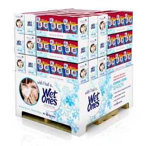 Store Makeup 4X4 1/4 Half Pallet Displays Cartón Pos Box Pallet Display Stand para el cuidado de la piel con <span class=keywords><strong>productos</strong></span> para mascotas - Product Image 1