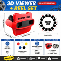Visualizzatore di Foto 3D Retrò per Bambini Certificato CPC, Visore di Diapositive Personalizzato, Souvenir Aziendale, Regalo per Eventi, Vendita all'Ingrosso