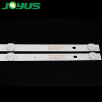 Barres de rétroéclairage LED pour téléviseurs JS-D-JP58DM-051EC à Dubaï E58DM1000/3030-5S1P TVLED584K01 58 pouces ROWA 574 mm 5 LED 10 pièces/ensemble 6V Perles
