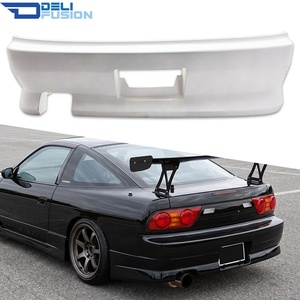 Pour Nissan 180SX S13 240SX 1989-1998, lèvre de pare-chocs arrière en fibre de verre style BN, kit carrosserie FRP, accessoires automobiles de remplacement - Product Image 1