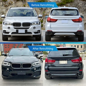 Kit de Carrocería M-Tech para BMW X5 (2014-2018), Modificación y Mejora de Automóviles F15, Parachoques Delantero y Trasero, Faldones Laterales, Alerón de Guardabarros, Tubo de Escape - Product Image 2
