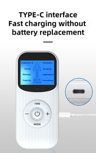 Dispositivo <span class=keywords><strong>TENS</strong></span> 2024, masajeador de meridianos de electroacupuntura, masajeador de fisioterapia de pulso electrónico de baja frecuencia de mano - Product Image 5