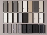 Porte intérieure en placage de chêne MDF Lesso Home, design élégant, pour chambre ou appartement, vente directe usine, prix réduit