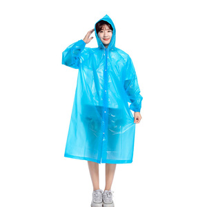 Impermeable Desechable para Senderismo, Grueso, Largo, de Cuerpo Entero, Impermeable, Transparente, de EVA, para Hombres y Mujeres - Product Image 1