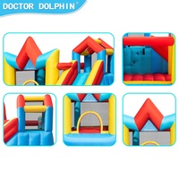 Doctor Dolphin – petit château gonflable gonflable pour enfants, vente en gros