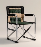 Chaise de camping pliante extra large, légère et compacte