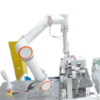 Mesin Robot enam sumbu kolaborasi FR5 dengan komponen inti Motor PLC 5kg muatan masuk IP54/IP65 dinilai untuk aplikasi industri