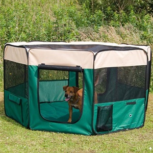 Piccolo cane pieghevole Pop-Up cassa interna/esterna con custodia per il trasporto-per il cucciolo di esercizio e di riposo - Product Image 1