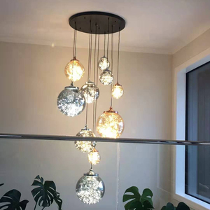 Lámparas <span class=keywords><strong>colgantes</strong></span> de bola de luz LED para baño, lámparas de techo industriales, modernas para oficinas - Product Image 4