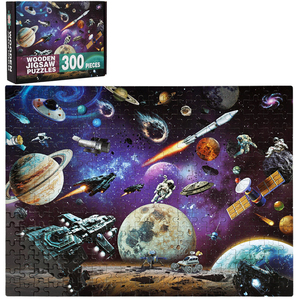 Vente flash - Puzzles en bois de dessins animés - Puzzles de 300 pièces - Interaction parent-enfant pour les enfants - Product Image 5