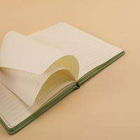 Pu Journal D'affaires Journal Planificateur Couverture En Cuir Logo Personnalisé Cahier En Gros Pas Cher Promotion Multi Couleur A5