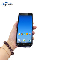 Jepower Android 12 GMS IP67 PDA mobile industriel robuste de 6 pouces, lecteur de codes-barres 1D/2D, NFC RFID 4G, collecteur de données d'entrepôt, gestion des stocks
