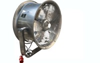 Ventilateur axial de ventilation industrielle marine de 24 pouces, extracteur d'air rectangulaire pour conduit, ventilateur mural de refroidissement