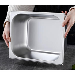 Gastro norm Container GN Pan Hotel und Restaurant Küchen ausstattung mit Multi-Size-Edelstahl-Material für Camping - Product Image 2