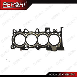 สำหรับ <span class=keywords><strong>Honda</strong></span> L15A7/GE8/GM2 <span class=keywords><strong>JAZZ</strong></span> III (GE_GG_GP_ZA_) 1.5 I-VTEC (GE8) 2009-2014 ปะเก็นฝาสูบโลหะแท้ OEM 12251-RC0-004/12251-RB0-004 - Product Image 2