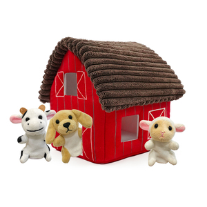 Juguete de Peluche Ecológico de Poliéster, <span class=keywords><strong>Mini</strong></span> Granja, Casa Pequeña, Figura de Acción, Juguetes Educativos y Sensoriales <span class=keywords><strong>para</strong></span> Niños, Envío Rápido - Product Image 3