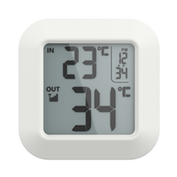 TH-CALC numérique intérieur/extérieur thermomètre affichage LCD ABS Station météo capteur de température WiFi Communication batterie OEM/ODM