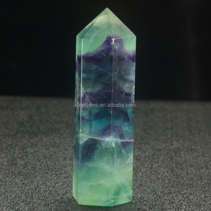 Naturel De <span class=keywords><strong>Cristal</strong></span> De <span class=keywords><strong>Fluorite</strong></span> Quartz Points/Baguettes À Vendre - Product Image 2
