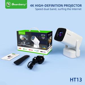 HT13 Mini K Projecteur Haute Lumen 4K WiFi Lampe LED Portable Mini Beamer Batterie pour La Maison Salon Dortoir Mur - Product Image 2