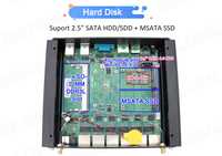 Ordinateur NUC Eglobal 6x RJ45 2.5G LAN, processeur Core I5 10210U de 10e génération, PC industriel à faible consommation, automatisation d'usine, mini PC