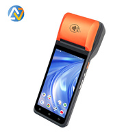 Noryox NB55 5.5 pouces Restaurant Machine de commande portable Imprimante intégrée Android 13 Pos avec terminal de caisse enregistreuse NFC