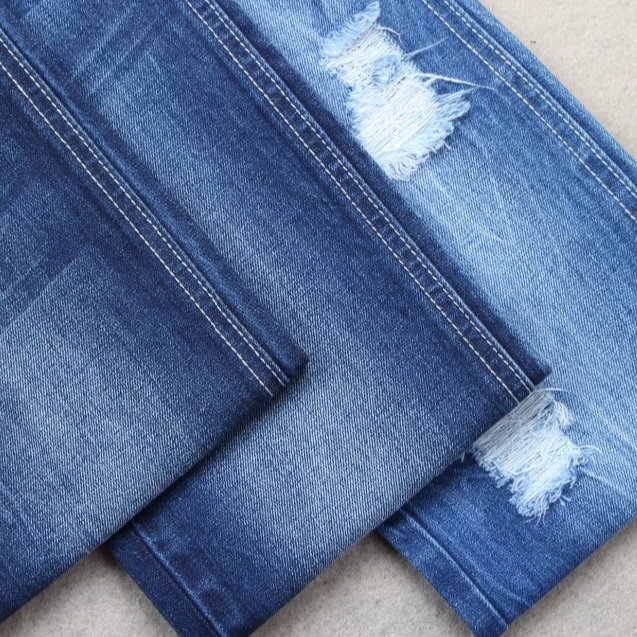 High Quality 10 Oz 100% Cotton Slub Rigid Denim Jeans Fabric