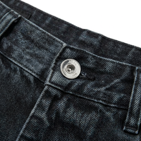 XUCHANG OEM, logo personnalisé, fabricant de haute qualité, streetwear, jeans en denim imprimé 100% coton, jeans de créateur lavés pour hommes