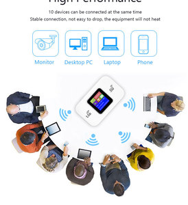 2026 Best Price MF68E LCD Users Global Equipment 4G Portable Unlocked <b>Router</b> <b>SIM</b> Card Slot Mini Pocket <b>WiFi</b> 4G <b>Router</b> Mifis - Product Image 5
