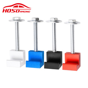 Hoso Racing Aluminum Alloy J Type Mounting <b>Clip</b> MC01 For Pickup Truck Toolbox Fastener 4 Packs - Product Image 1