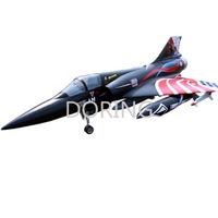 Mirage 2000 Drone de ala fija Control remoto Aviación Fibra de carbono para Oil Turbojet