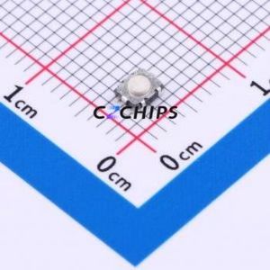 TPS850 J14C V SMTR LFS Tactile Switch SMD Switch Single Pole Single Throw Round Button 1.2N Vertical Mount - Product Image 1