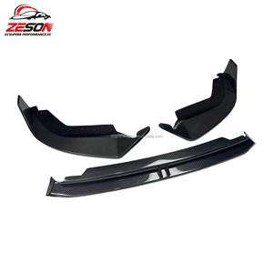 סיבי פחמן AD סִגְנוֹן שפת פגוש קדמי חלק ביצועים אוטומטיים לרכב עבור ב.מ.וו סדרה 3 G20 330i M340i Pre LCI ספוילר קדמי מפצל - Product Image 2