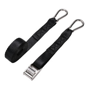 <span class=keywords><strong>Sangle</strong></span> <span class=keywords><strong>d</strong></span>'<span class=keywords><strong>arrimage</strong></span> à boucle à came en acier inoxydable de qualité marine, 1 pouce, 250 kg, avec mousqueton <span class=keywords><strong>pour</strong></span> équipement tout-terrain, directement de l'usine - Product Image 2