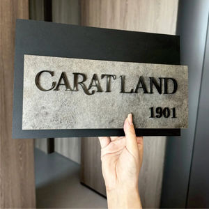 דקו סימן יוקרה הוביל צלחות דלת דלת משרד אקריליק 3D מודרני & מספר בית עמיד למים עבור חדר אמבטיה וילה & שימוש במלון - Product Image 2