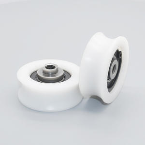 Guides linéaires fournis par le fabricant, roulements 6202RS, poulies revêtues de caoutchouc, rouleaux en plastique POM à rainure en U, équipement automatisé - Product Image 1