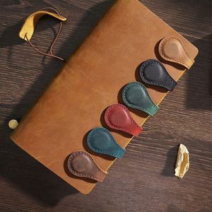 Custom Double-Sided Folding Magnetic Book Mark Clip Leather Magnetic <b>Bookmarks</b> for Book Lover Readers - Product Image 1