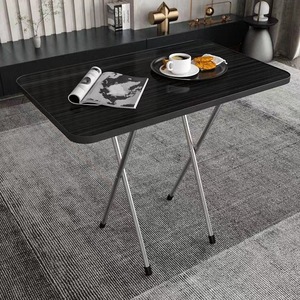 Foldable Portable Rectangular Table Multiple Sizes Minimalist Design Outdoor Indoor Use - Product Image 2