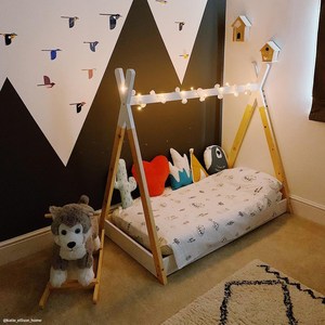 Cadre de maison <span class=keywords><strong>Lit</strong></span> pour enfants S pour 2 à 6 ans <span class=keywords><strong>Lit</strong></span> pour enfants pour garçons Chambre Furntirue - Product Image 6