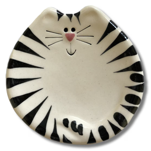 Platos de Cerámica con Forma de Tigre, Pueden Usarse como Porta Bolsitas de Té, Reposacucharas o Jabonera - Product Image 3