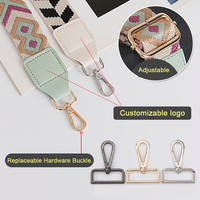 2 en 1 Dragonne courte pour téléphone Lanière de téléphone amovible avec bandoulière et pochette zippée Portefeuille pour femmes Sangles de téléphone portable