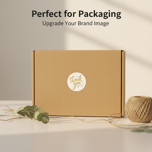 Compostable Custom <b>PLA</b> Paper Material Eco Adhesive Labels & Biodegradable Stickers for Food Packaging - Product Image 5