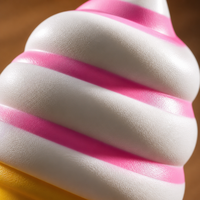Jouet Squishy Réaliste Glace Southpeak, en TPR Solide à Dégradé de Couleurs, à Rebond Lent, Anti-Stress Sensoriel, Outil d'Aide à la Concentration pour TDAH