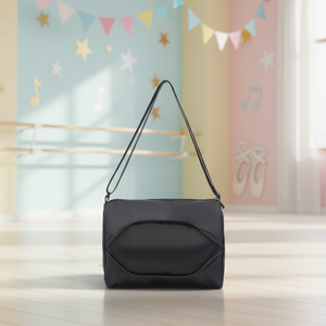 Zaino da ballo alla moda per ragazze e ragazzi, borsa a tracolla singola per sport indoor, danza classica/latina/street dance con logo - Product Image 2