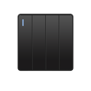 İngiltere standart elektrikli duvar anahtarları prizler 13A 220V PC paneli mat siyah beyaz elektrik anahtar priz - Product Image 3