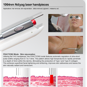 Estiramiento facial <span class=keywords><strong>Pro</strong></span> Fractional CO2 Laser para damas Vagina Tightening 2940nm Erbium YAG Laser Beauty Equipment para salón - Product Image 4