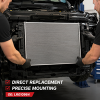 Radiateur de refroidissement moteur de haute qualité LR010964 pour Range Rover L322 2010 2012 5.0L V8 Remplacement direct