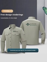 Tenue de travail d'été respirante en pur coton pour hommes, ensemble uniforme d'ingénierie électrique à manches longues et courtes