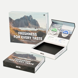 Cajas de Regalo Magnéticas Rígidas de Papel para Dulces con Logotipo Personalizado, Caja de Embalaje Reciclable con Tapa Magnética - Product Image 1